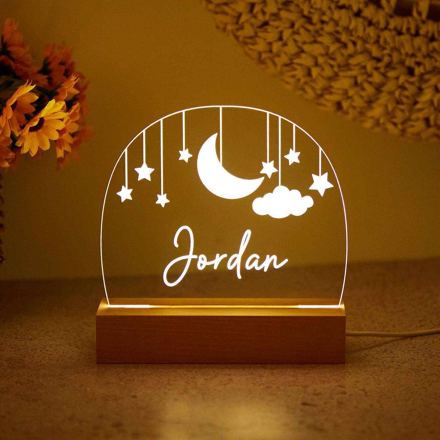 Personalized Acrylic Table Lamp