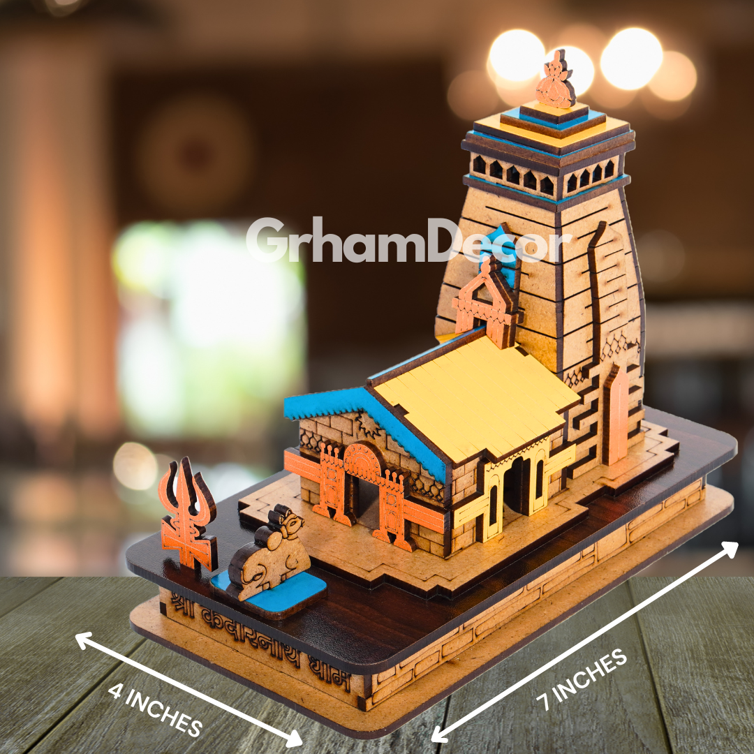 Kedarnath Shiv Dham Wooden Temple - Graham Decors