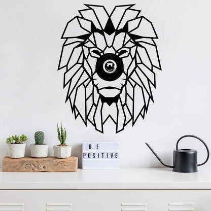 positive wall art lion wooden art laser cut art grham decor graham decors graham decor