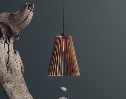 Wooden Pendant Ceiling Lamp Shade