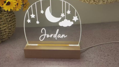 Personalized Acrylic Table Lamp