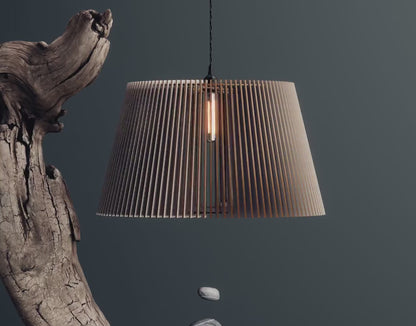 Modern Handmade Wooden Ceiling Lampshade