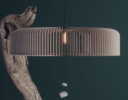 Modern Wooden Pendant Lampshade