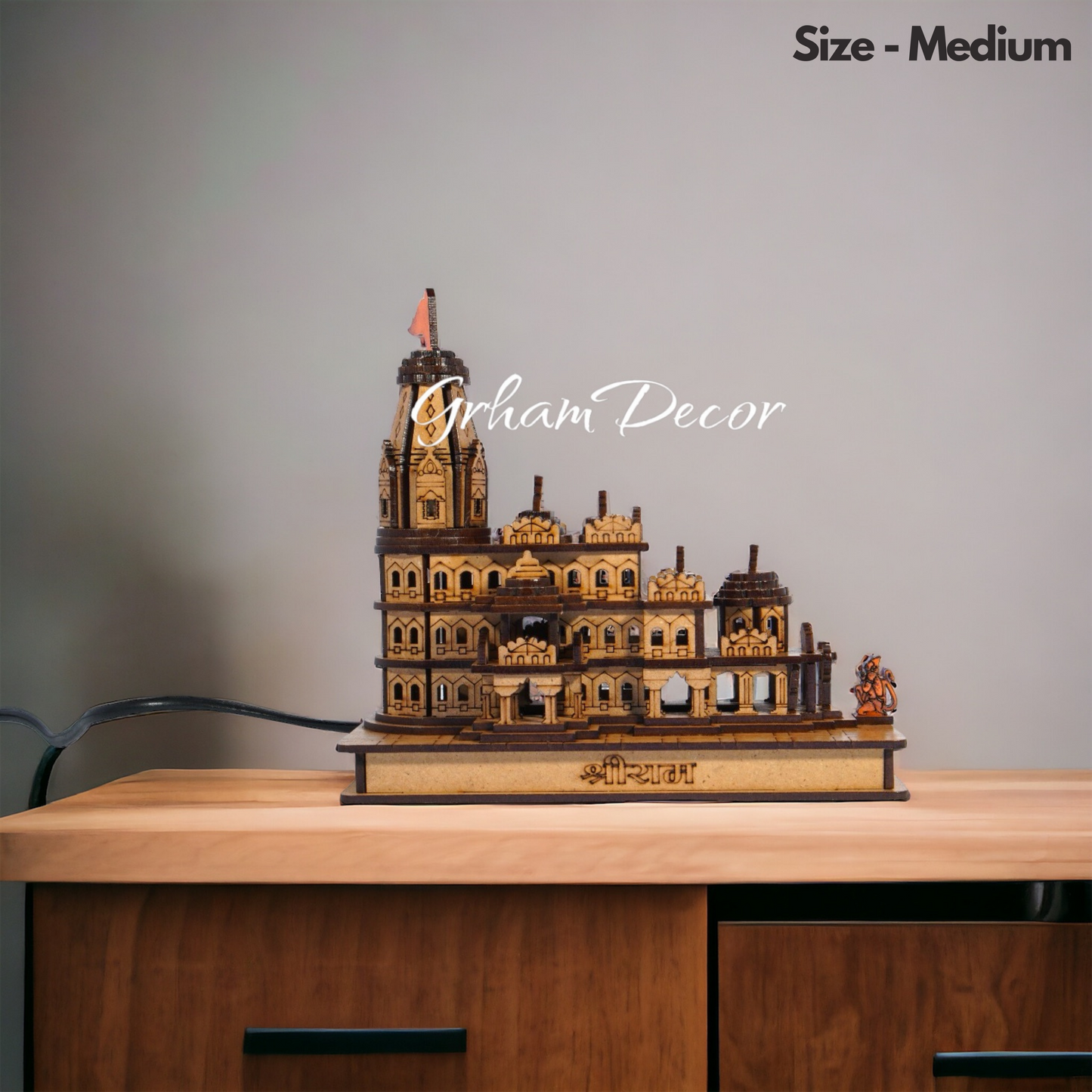 Shree Ram Wooden Temple (Medium)