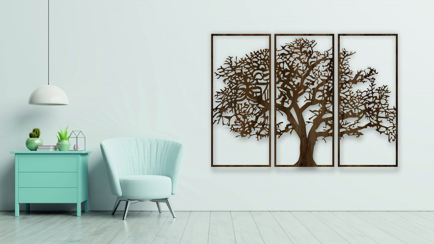 Nature-inspired wall decor