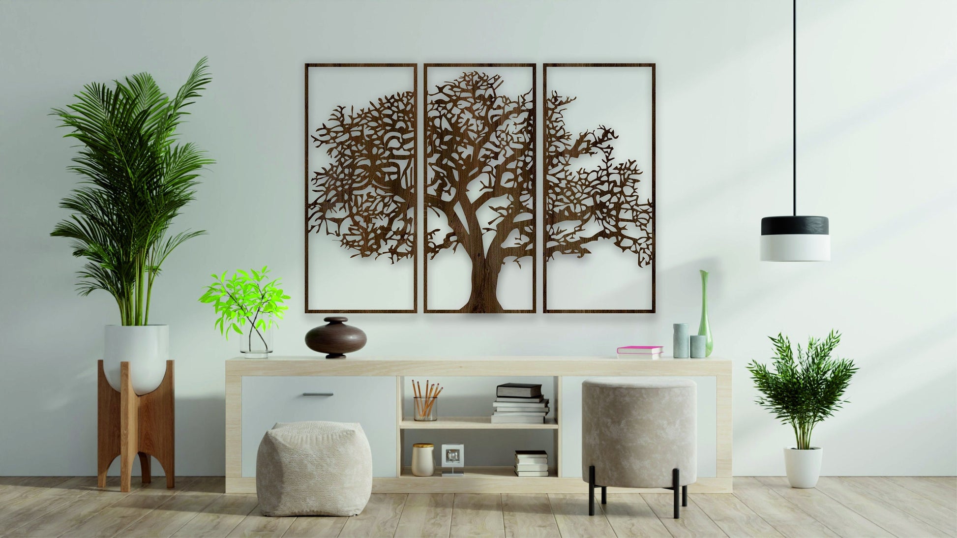 Tree of Life wooden wall decor