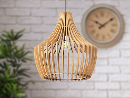 Wooden pendant lamp Decorative pendant light Pendant lamp for home